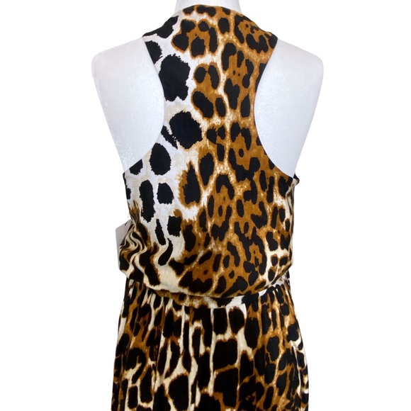 ROBERT RODRIGUEZ Faux Cheetah Wrap Dress - Picture 6 of 9